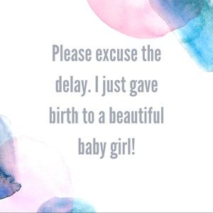 Welcoming my baby to the world!